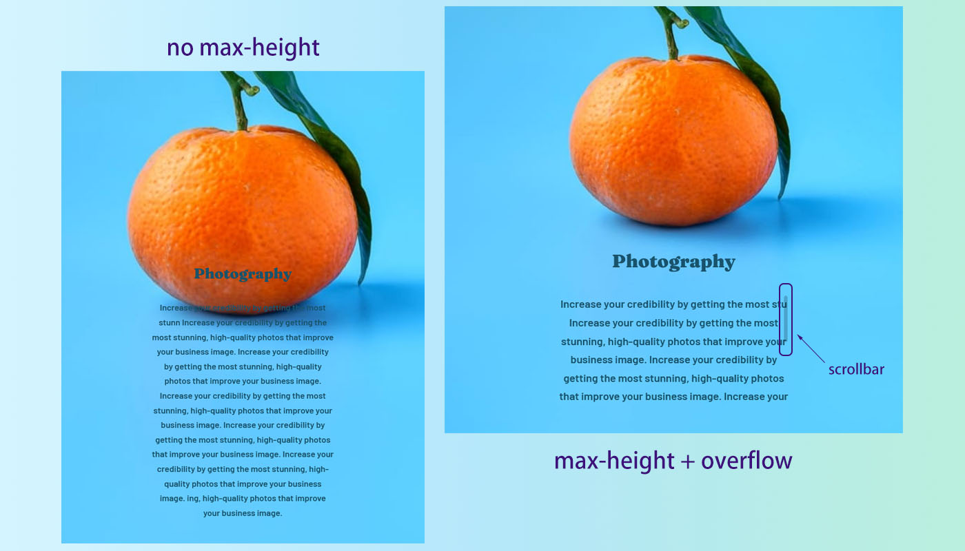 max-height